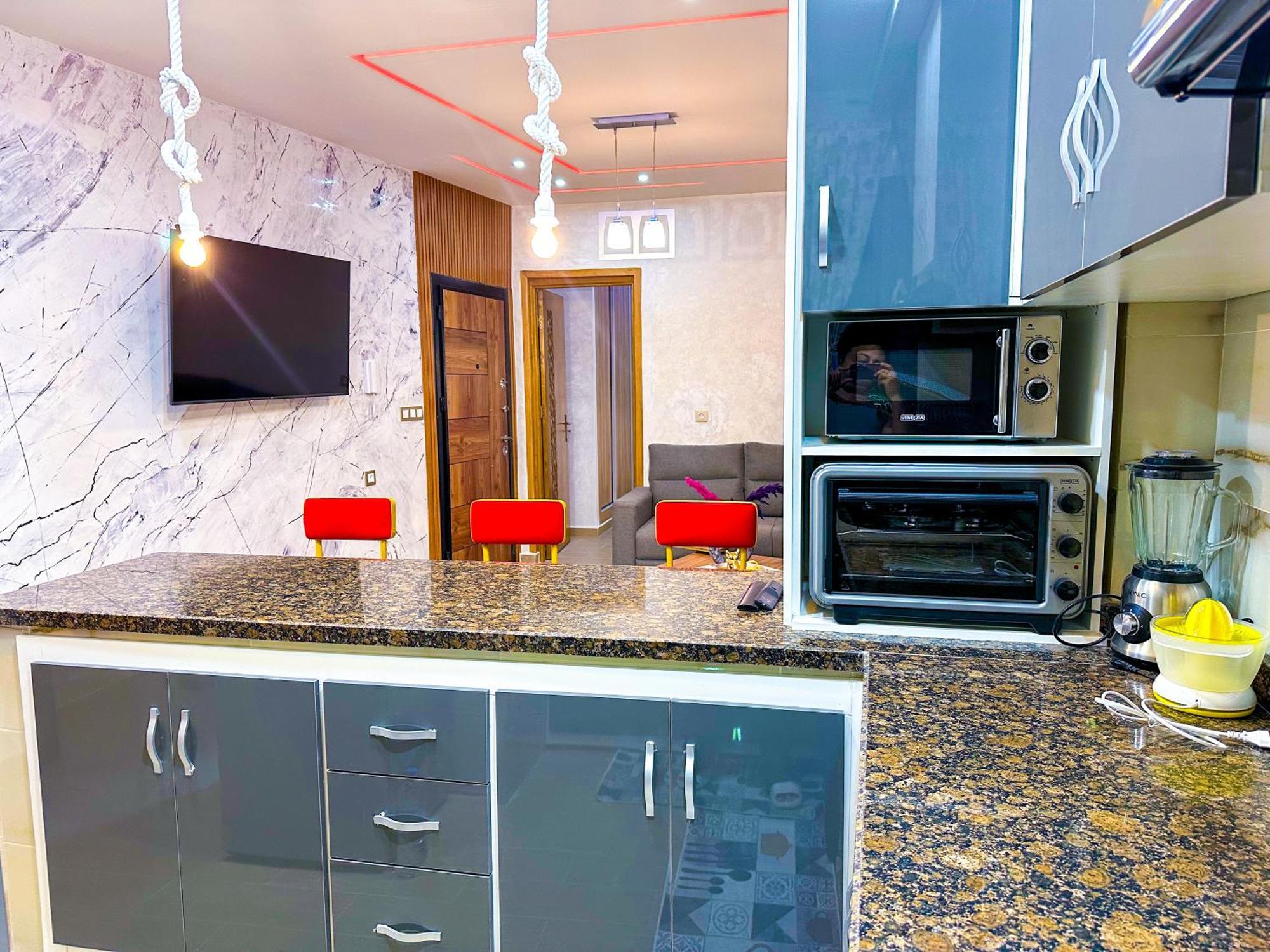Veluxa - Luxury Holiday Homes - Centric Flat Tanger Kültér fotó